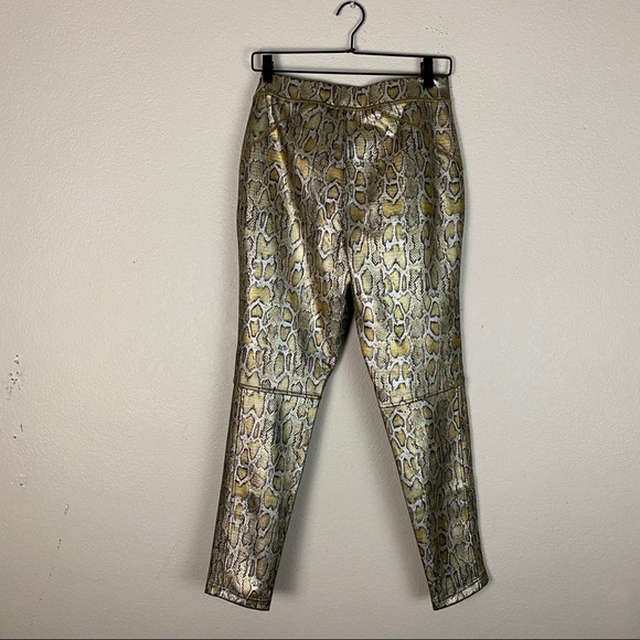 Free People Cheetah Print Leggings Size Medium - Picture 5 of 5
